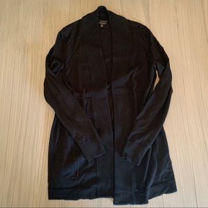 Talbots Long Open Cardigan